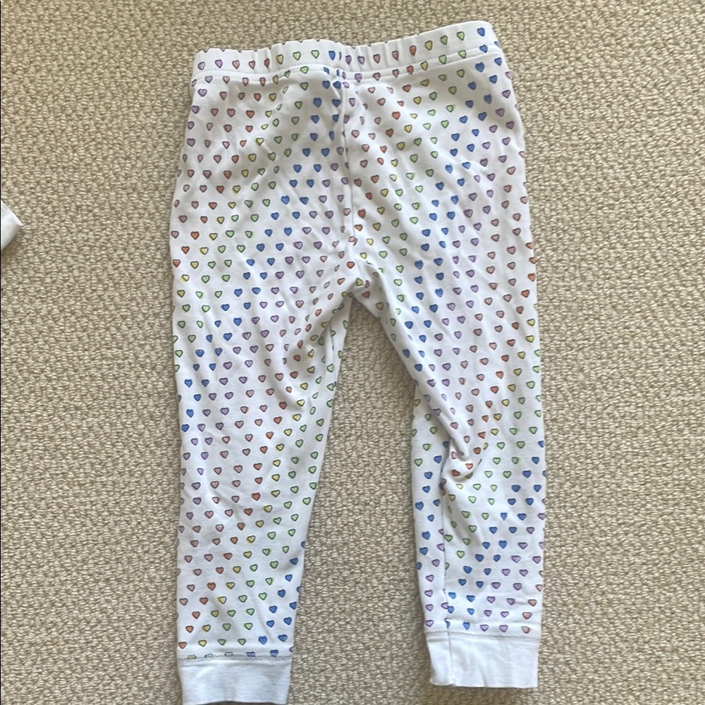 Colorful Heart Print Pajama Set - Picture 4 of 5